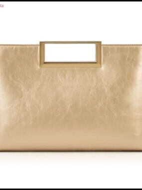 Milisente PU Leather Clutch Evening Bag Vegan Leather Handbag with Strap